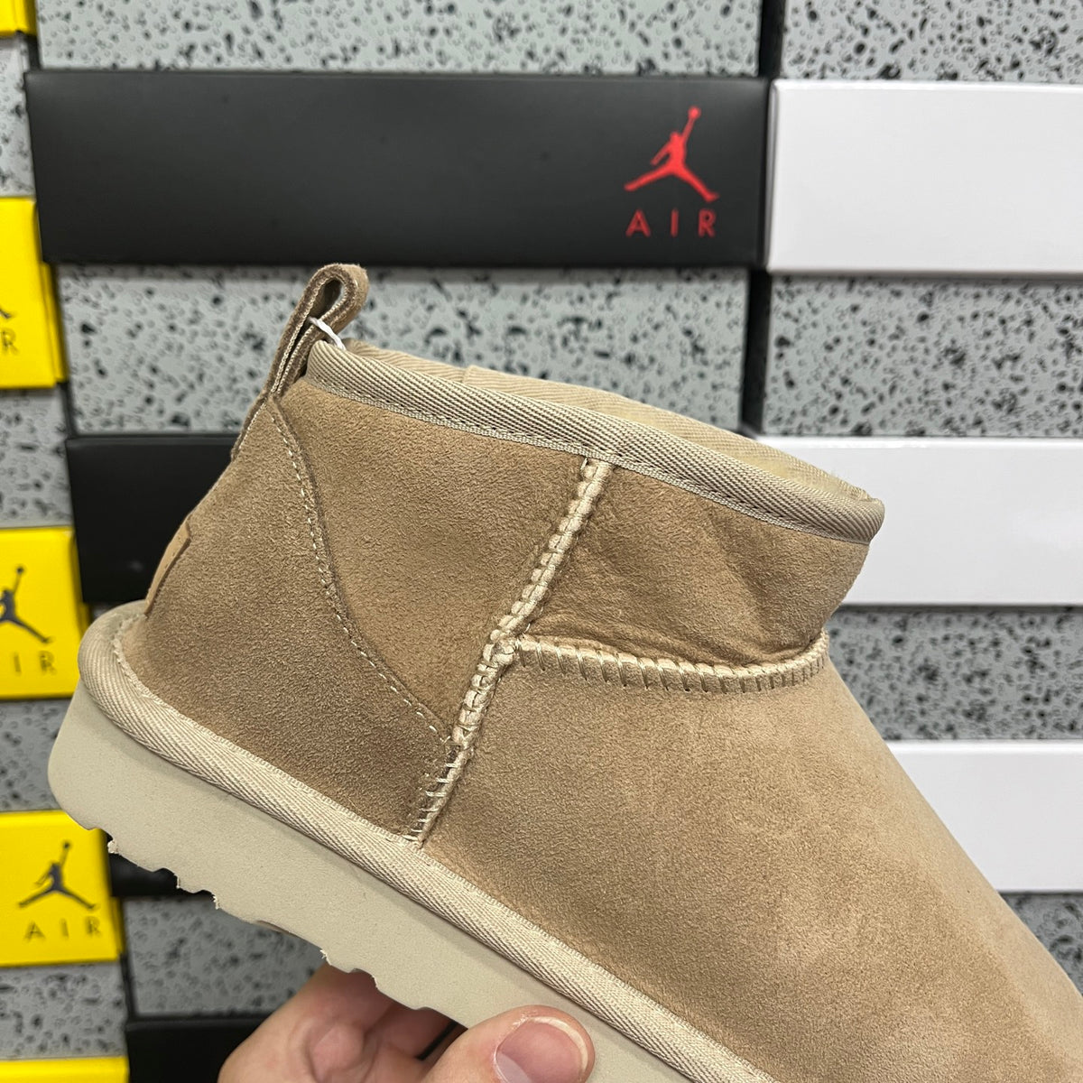 UGG Sand Ultra Mini Ankle Boots