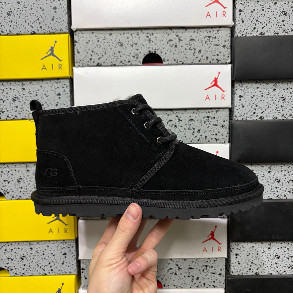 UGG Black Lace-Up Chukka Ankle Boots