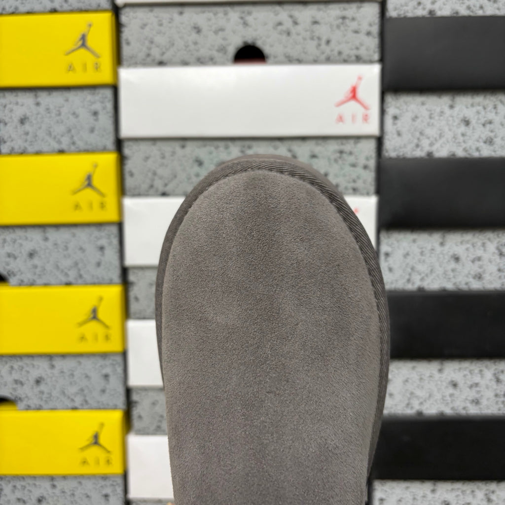 UGG Thundercloud Gray Platform Ankle Boots