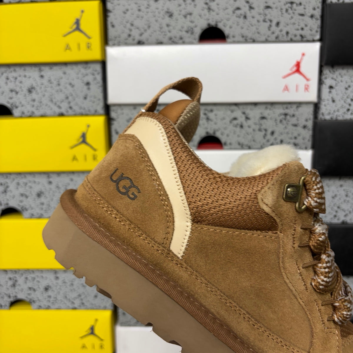 UGG Chestnut Kallen Lace Chunky Lace-Up Sneakers