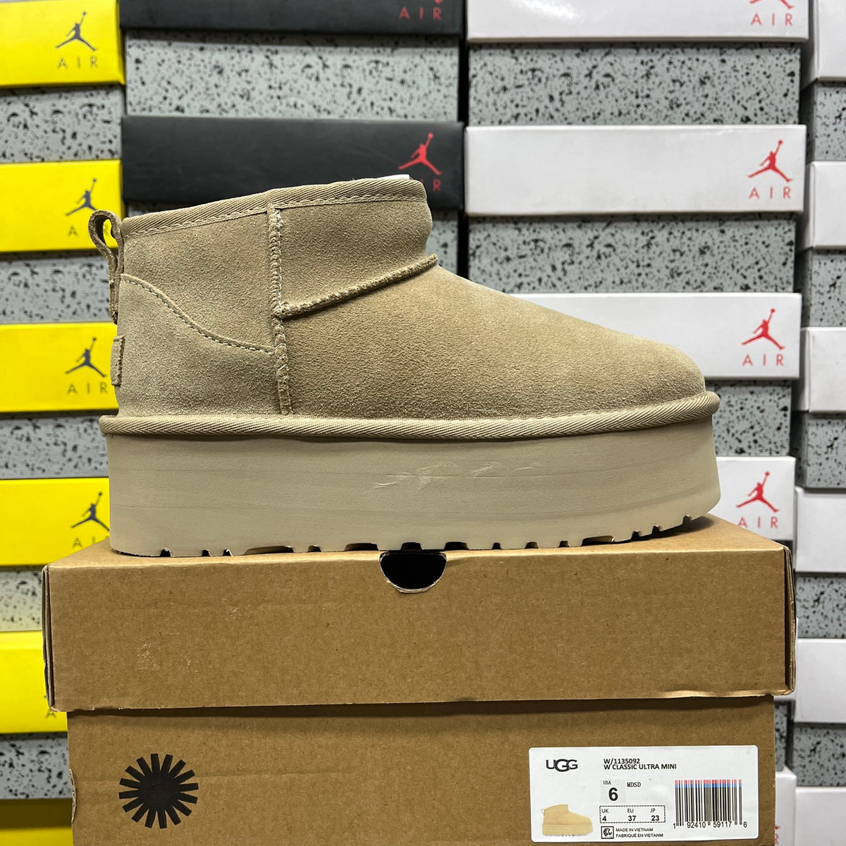 UGG Mustard Seed Ultra Mini Platform Ankle Boots