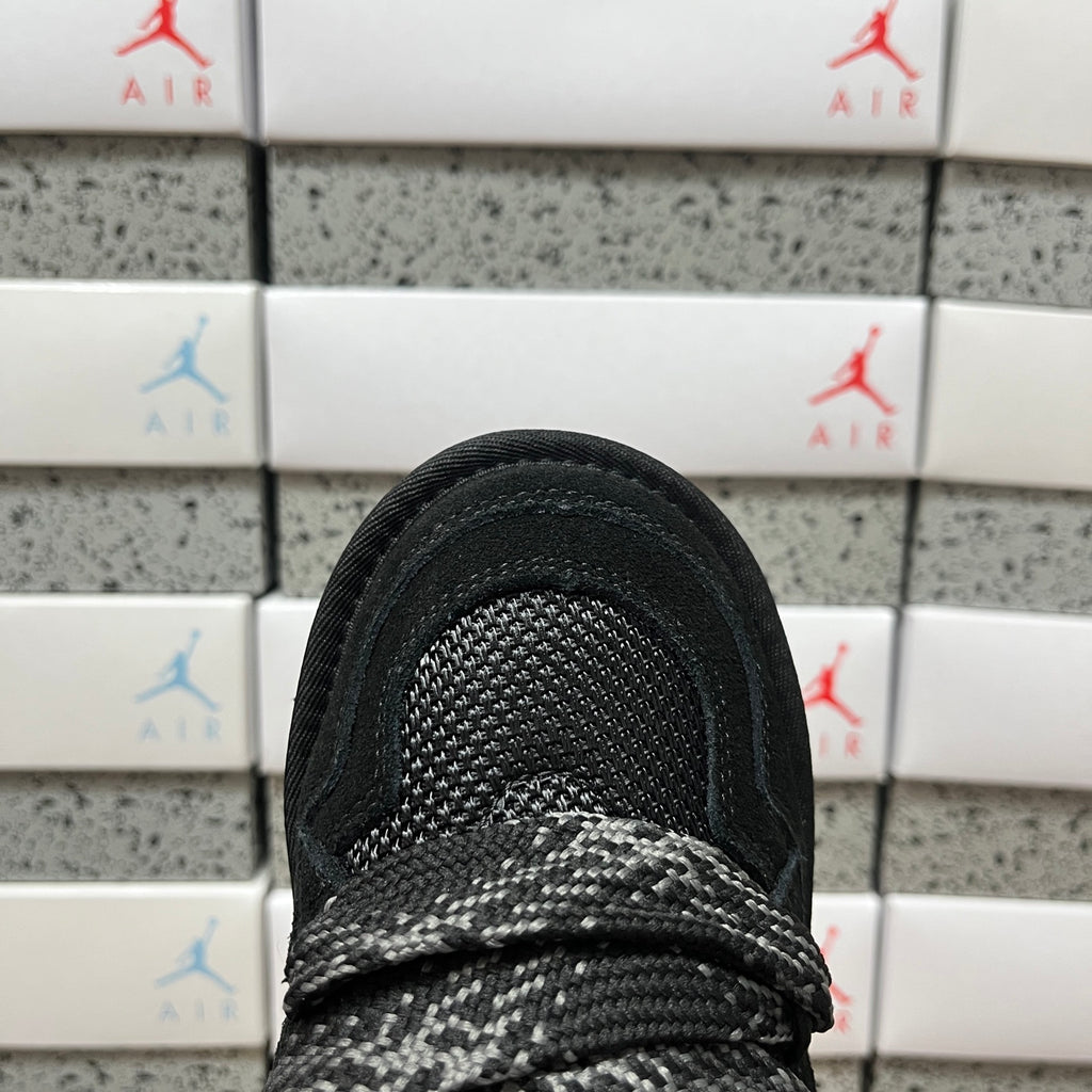 UGG Black Low-Top Sneakers with Oversized Patterned Laces