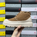 UGG Chestnut Neumel Lace-Up Chunky Sole Ankle Boots