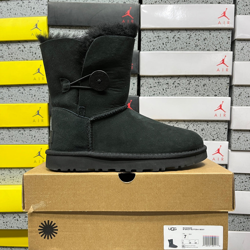 UGG Black Bailey Button II Winter Boots