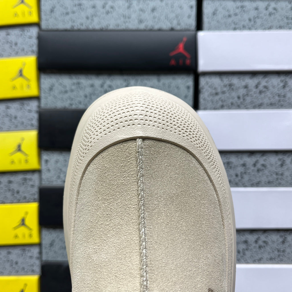 UGG Mustard Seed Drawstring Slip-On Shoes with Cream Chunky Sole