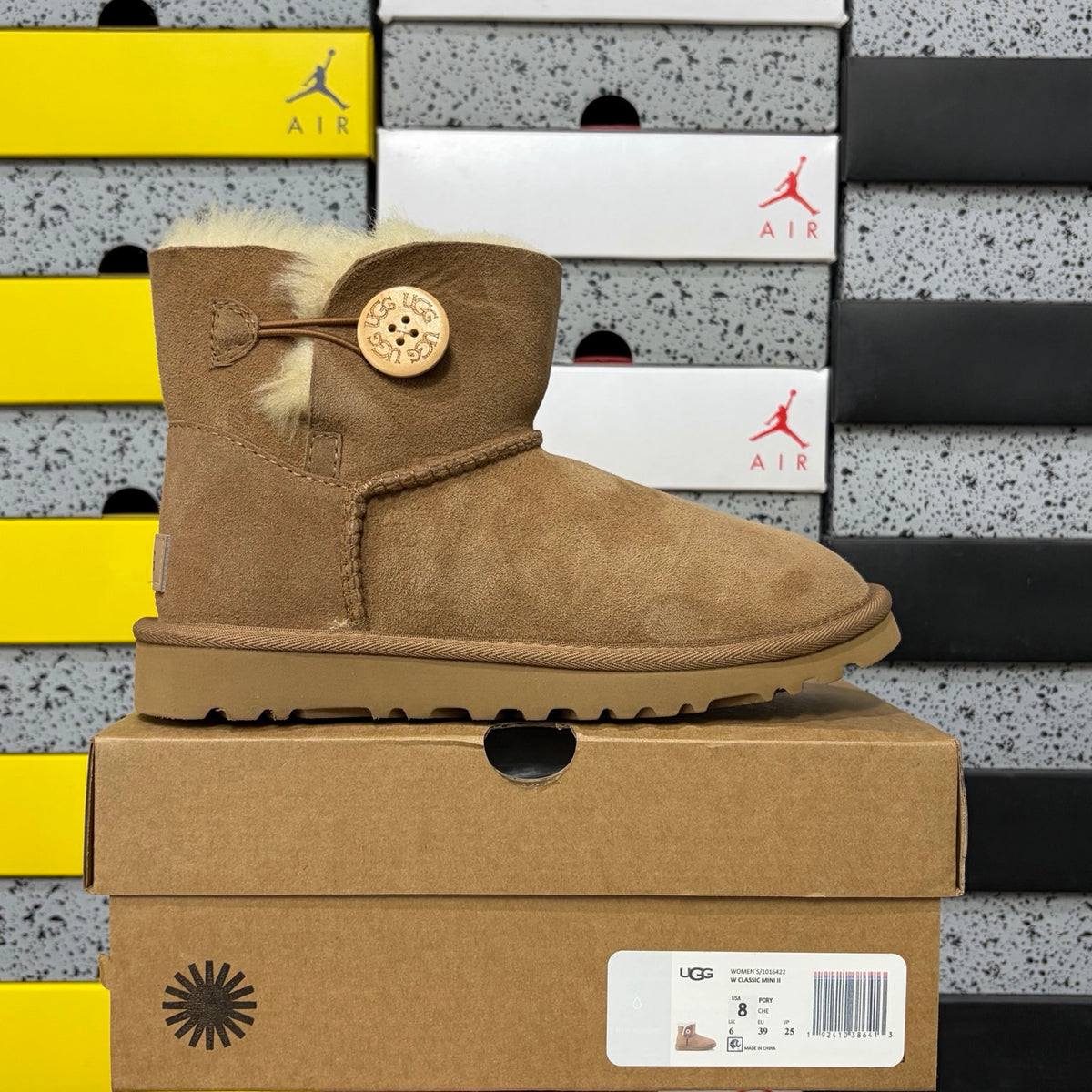 UGG Chestnut Button Winter Boots