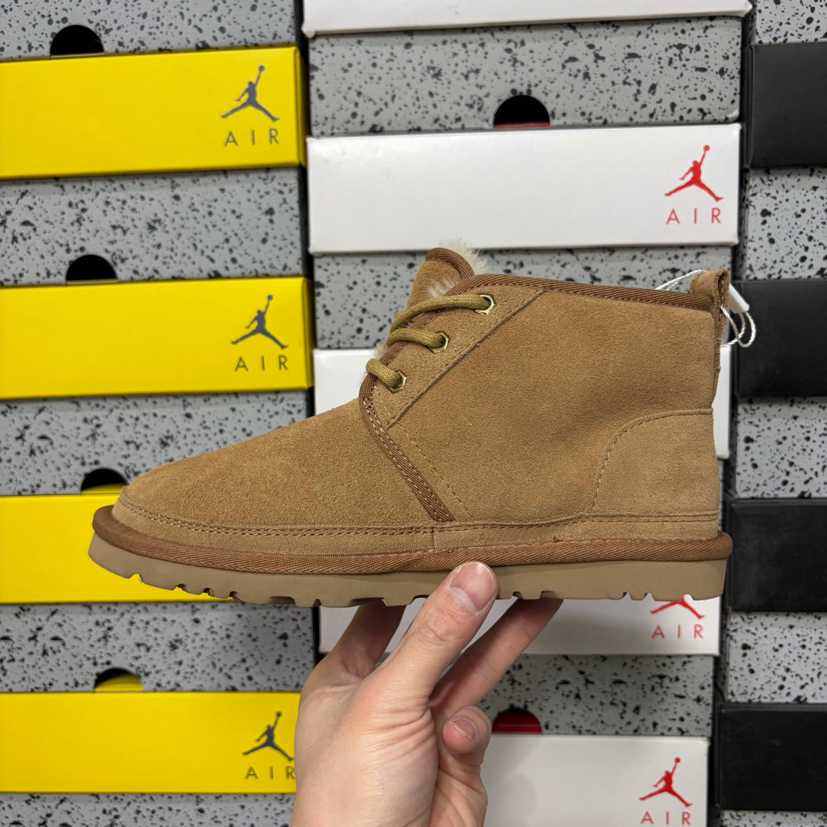 UGG Chestnut Lace-Up Chukka Ankle Boots