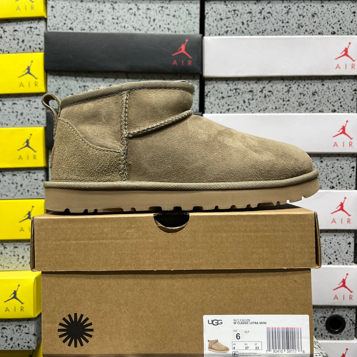 UGG Antelope Brown Ultra Mini Ankle Boots