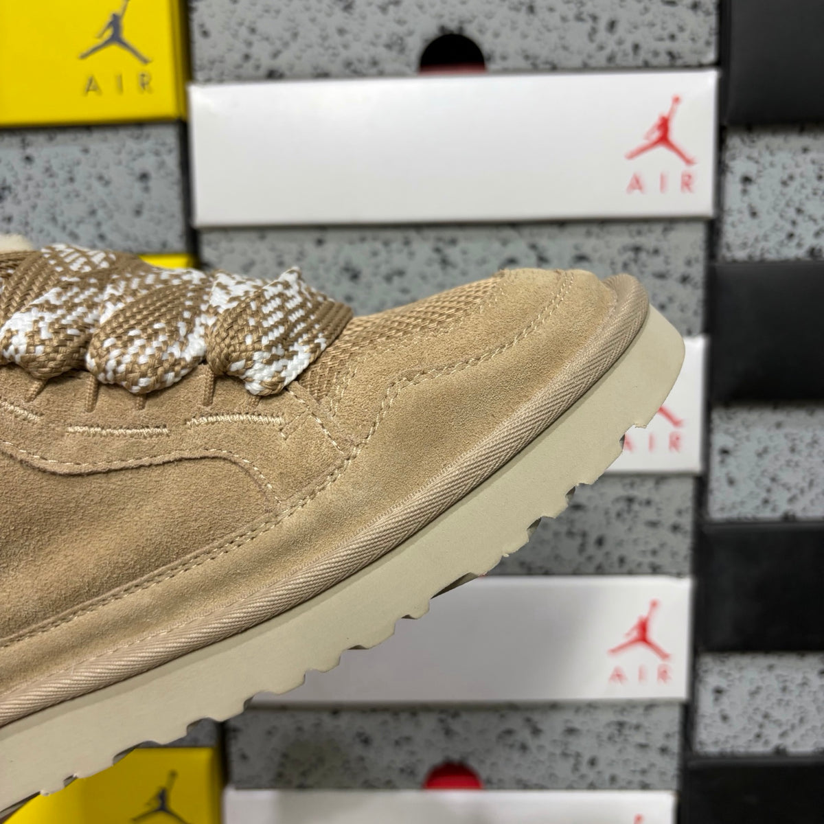 UGG Sand Kallen Lace Chunky Lace-Up Sneakers