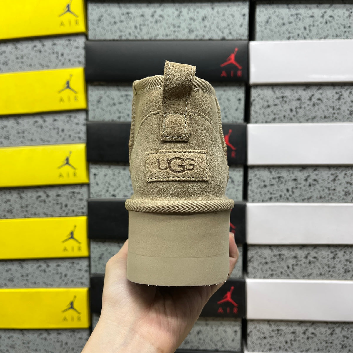 UGG Mustard Seed Ultra Mini Platform Ankle Boots