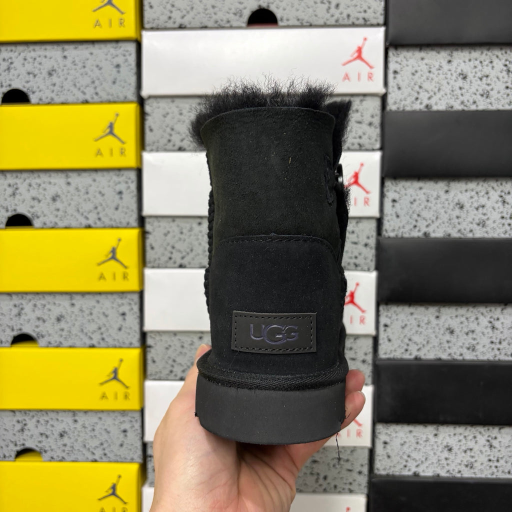 UGG Black Button Winter Boots