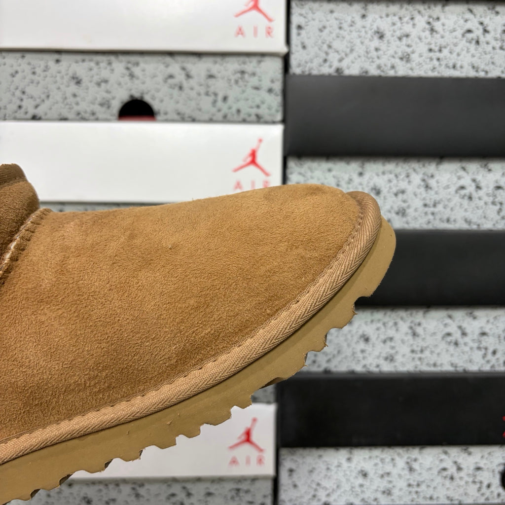 UGG Chestnut Ultra Mini Ankle Boots with Plush Lining
