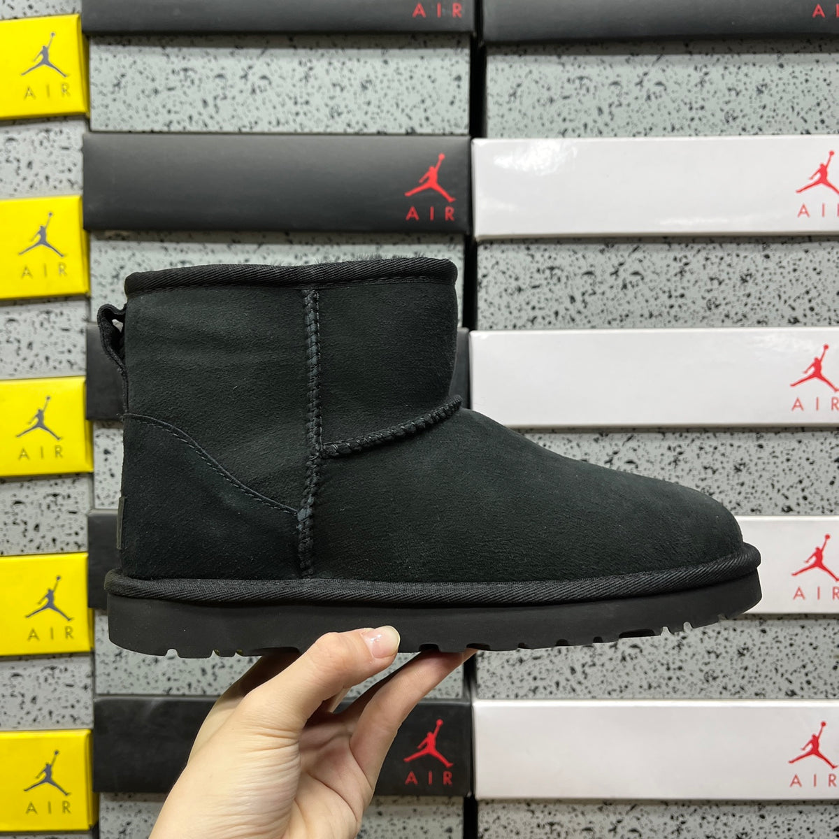 UGG Black Classic Mini Winter Boots