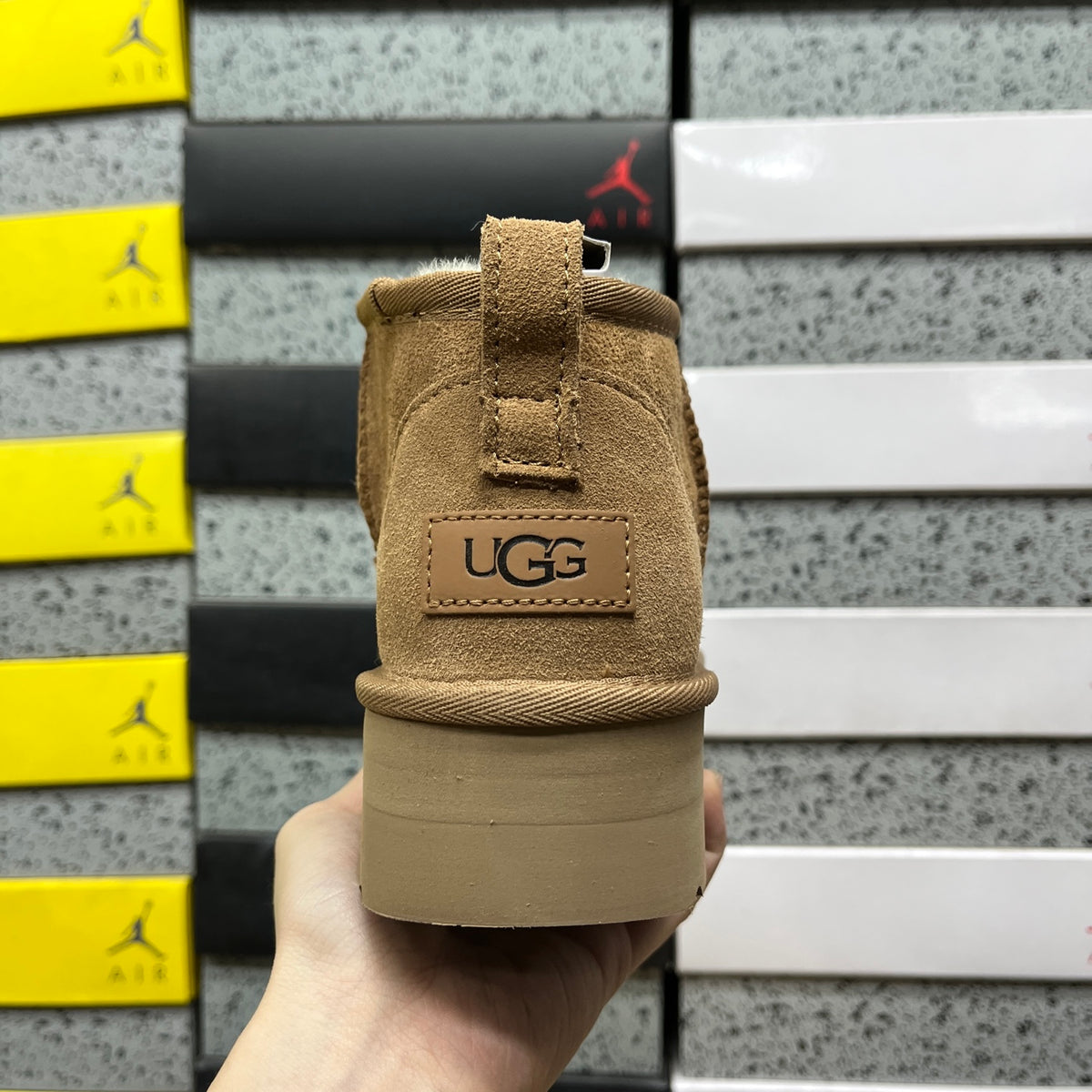 UGG Chestnut Ultra Mini Platform Ankle Boots