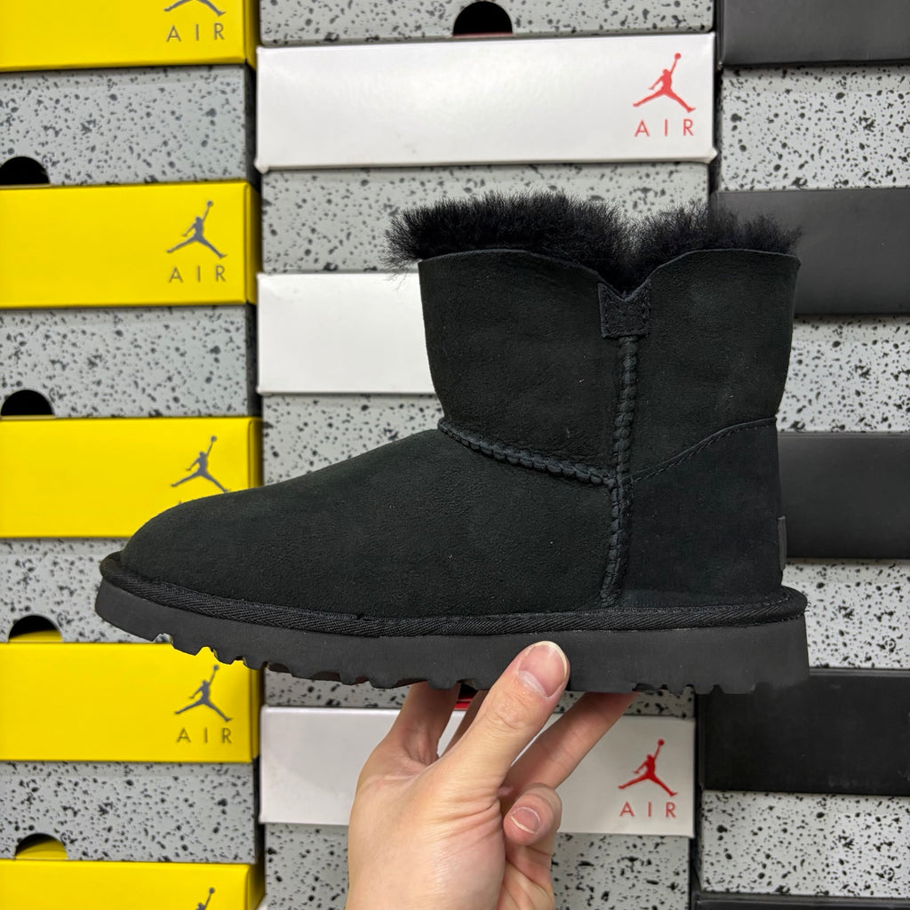 UGG Black Button Winter Boots