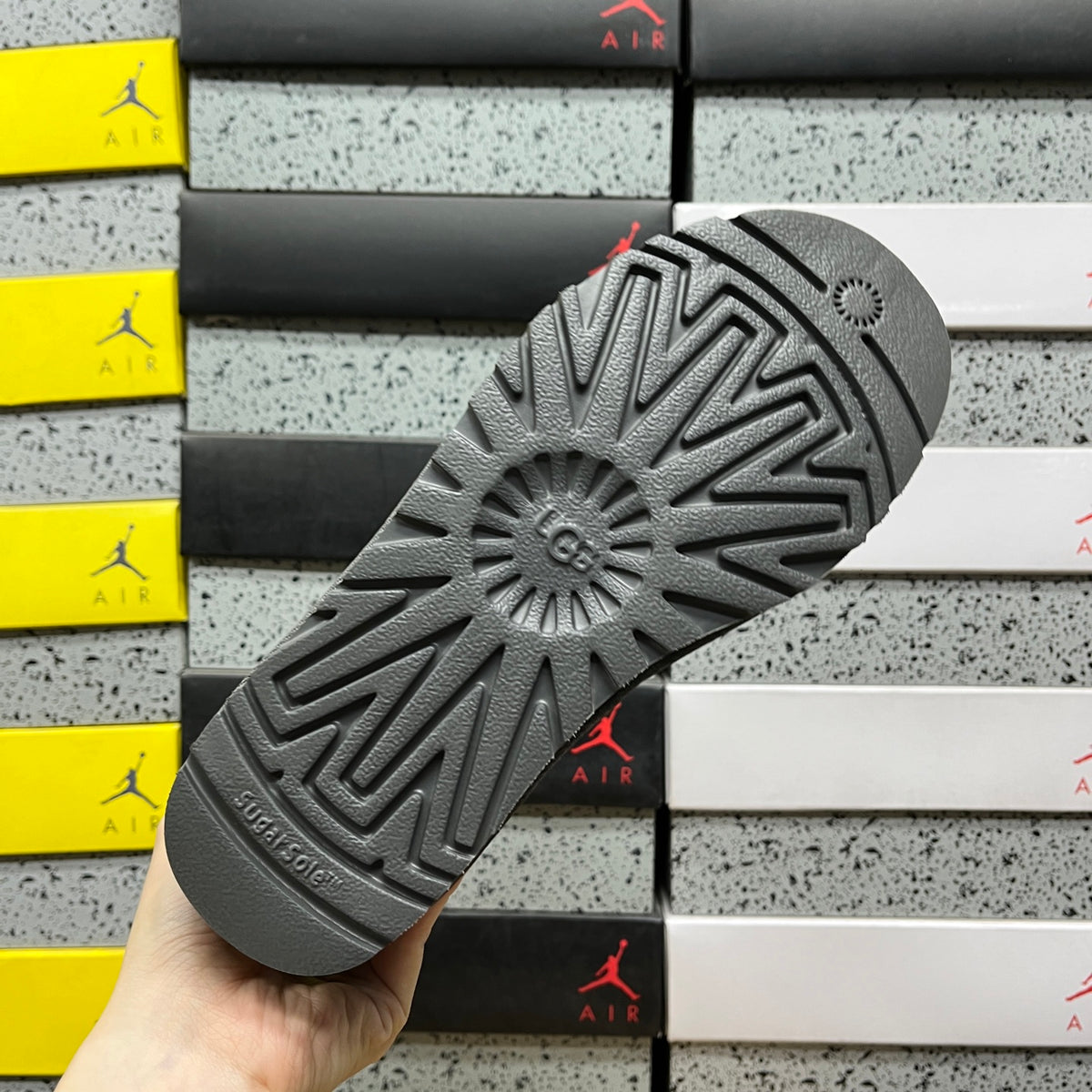 UGG Gray Classic Short Winter Boots
