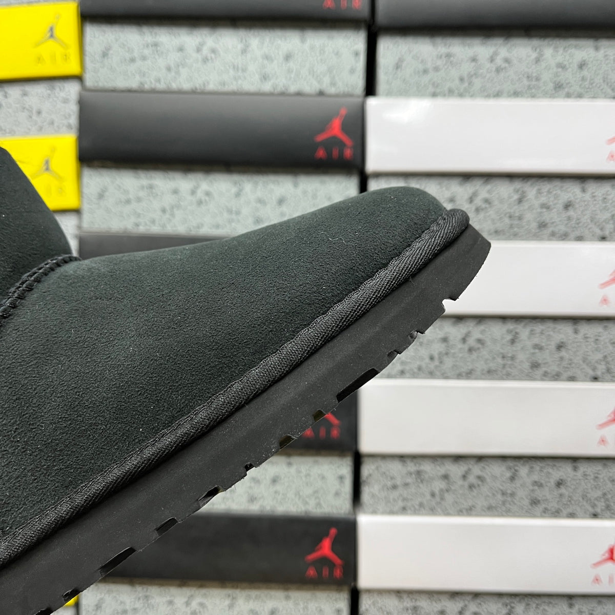 UGG Black Mini Bailey Button II Ankle Boots