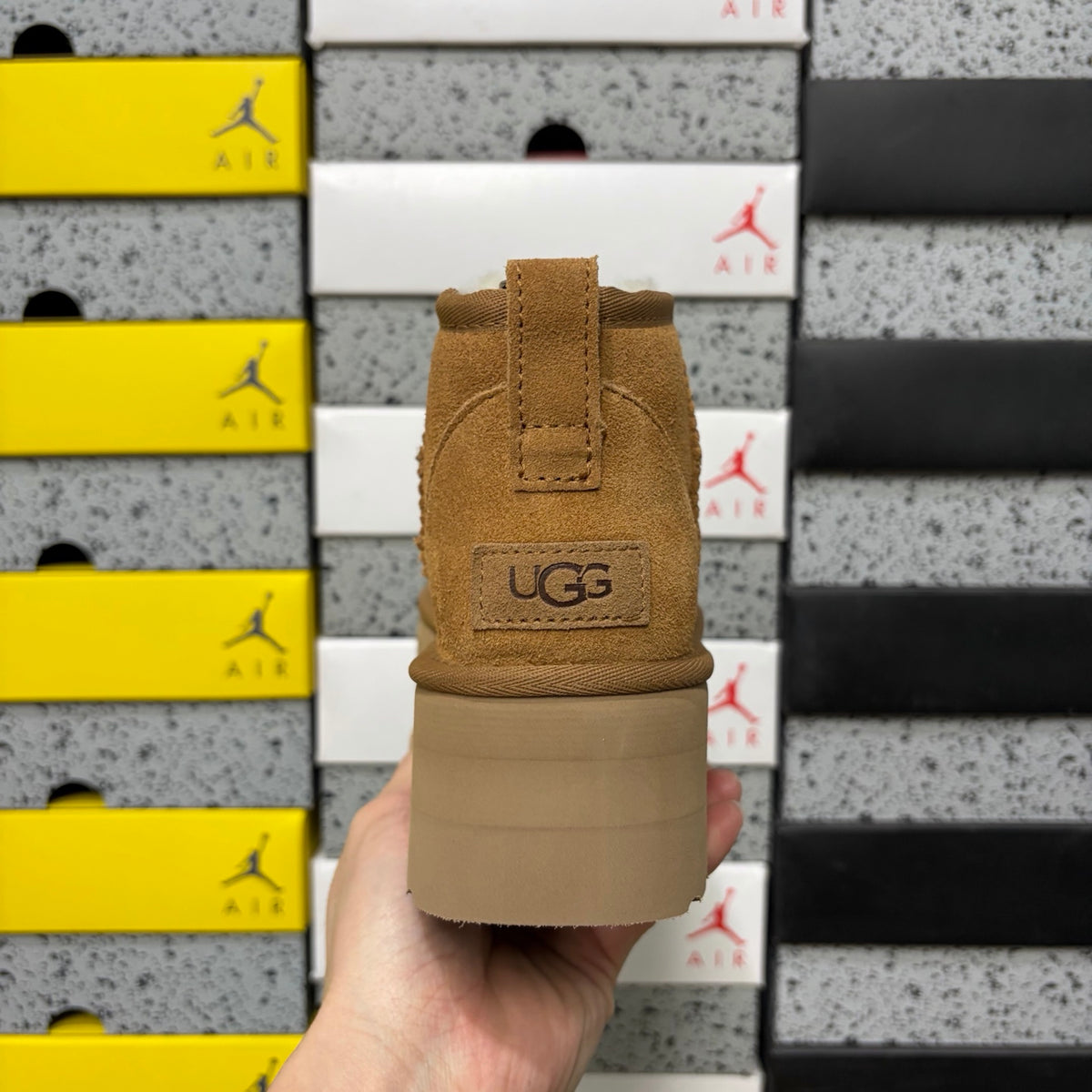 UGG Chestnut Platform Ankle Boots – 5 cm Sole
