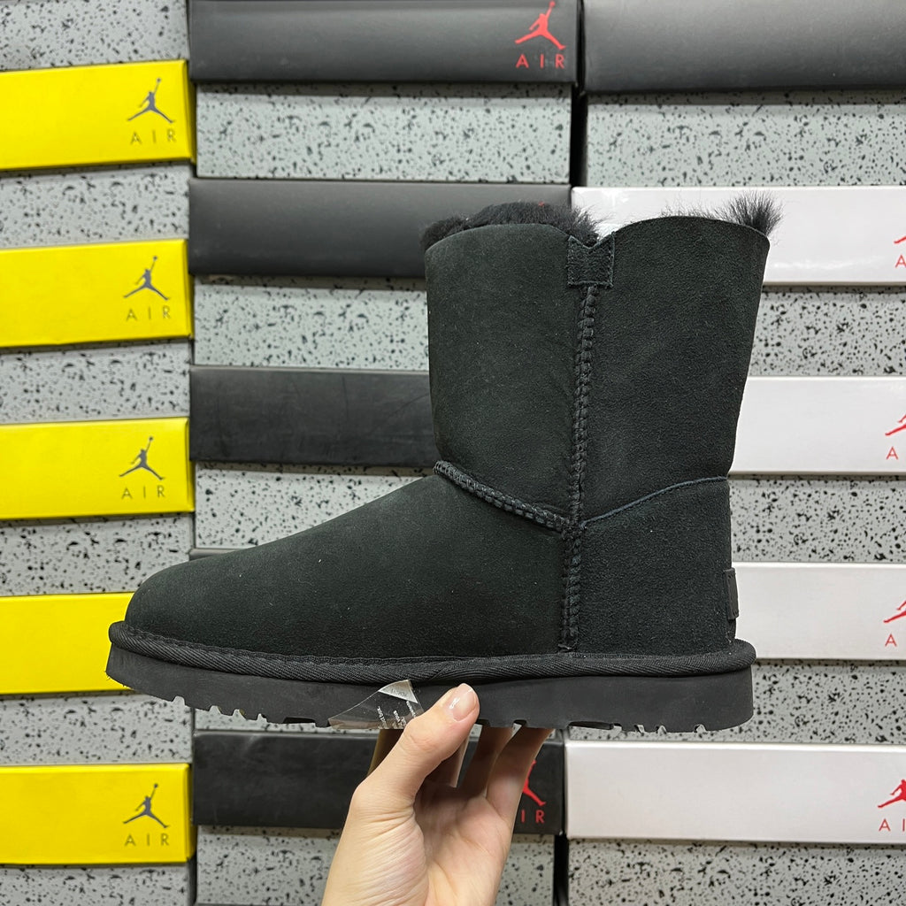 UGG Black Bailey Button II Winter Boots