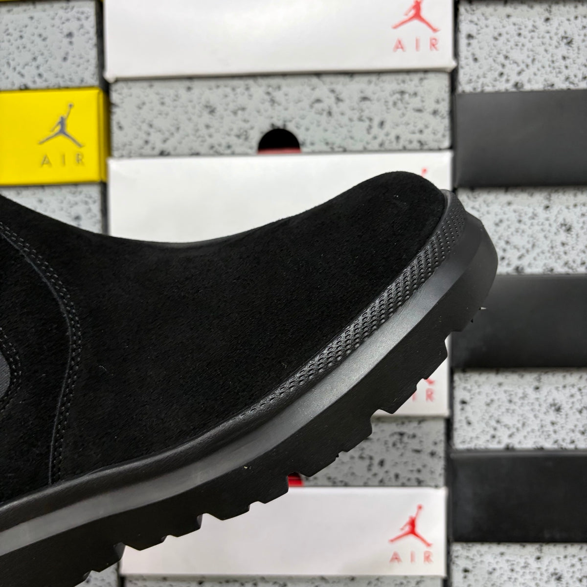 UGG Black Chelsea Ankle Boots with Chunky Lug Sole