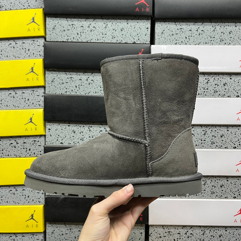 UGG Gray Classic Short Winter Boots