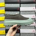 UGG Dark Taupe Slip-On Shoes with Mint Green Chunky Sole