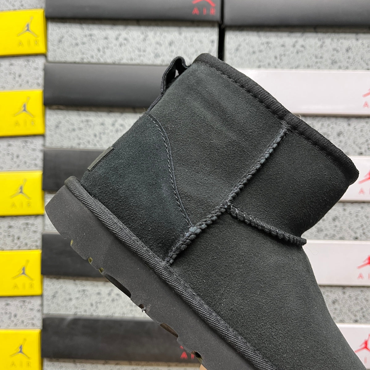 UGG Black Classic Mini Winter Boots