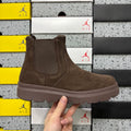 UGG Chocolate Brown Chelsea Ankle Boots with Chunky Lug Sole