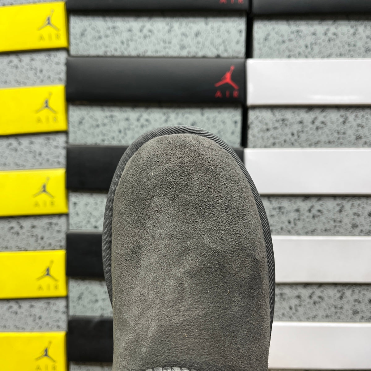 UGG Gray Classic Short Winter Boots
