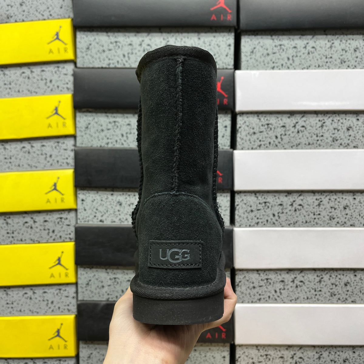 UGG Black Classic Short Winter Boots