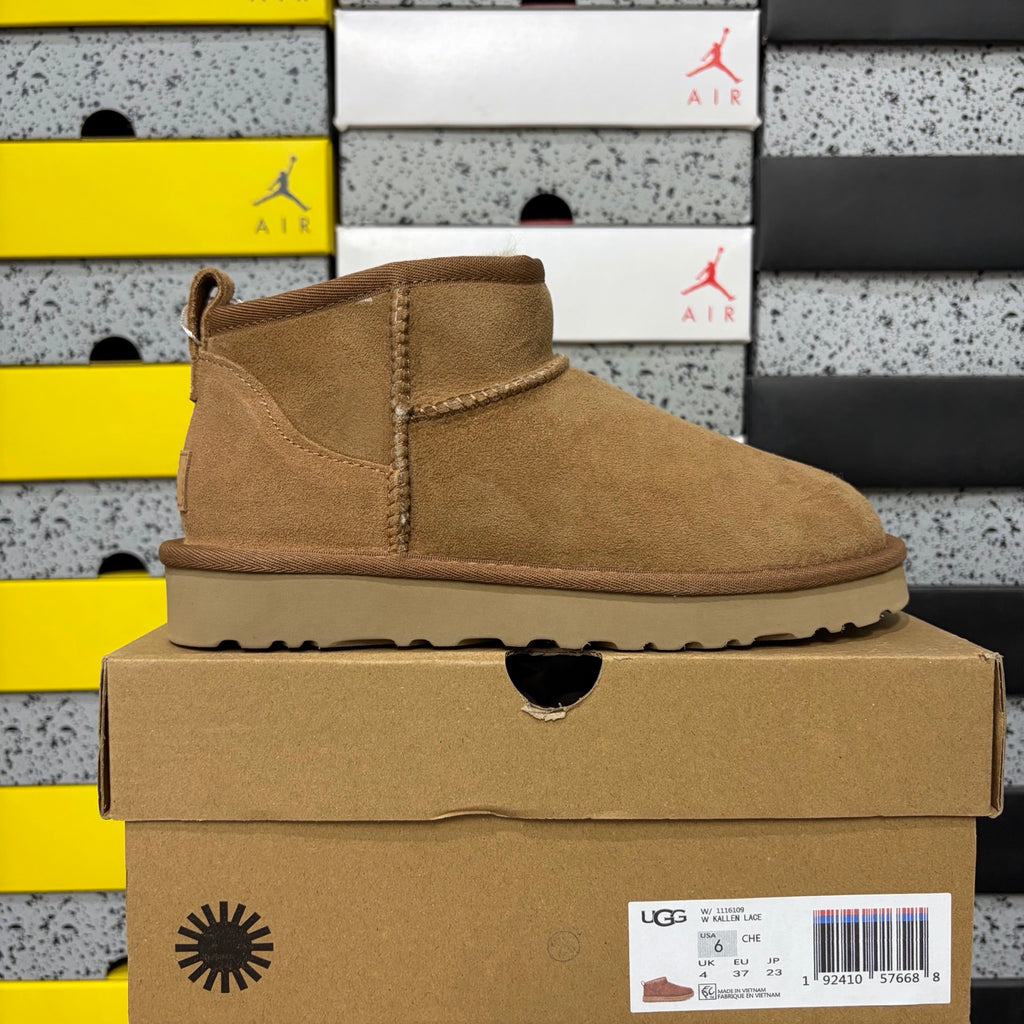 UGG Chestnut Ultra Mini Ankle Boots