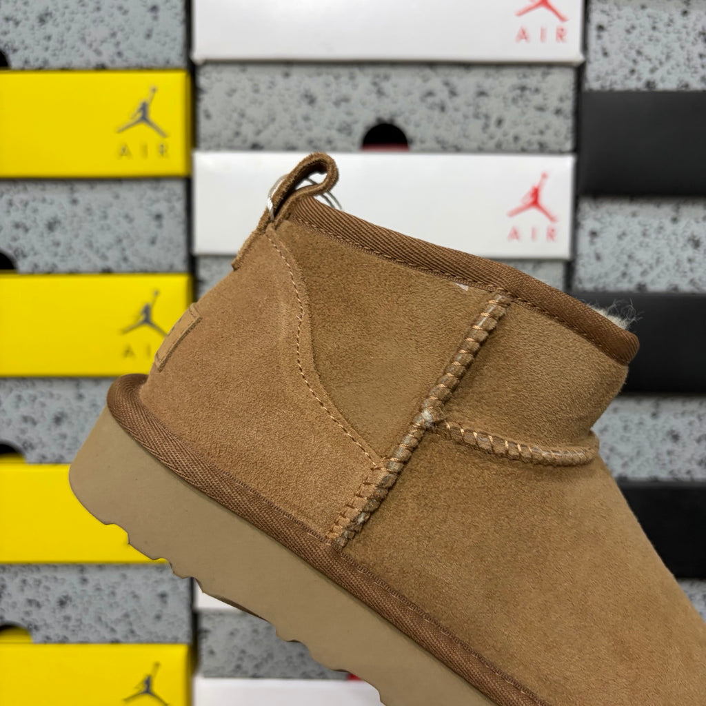 UGG Chestnut Ultra Mini Ankle Boots