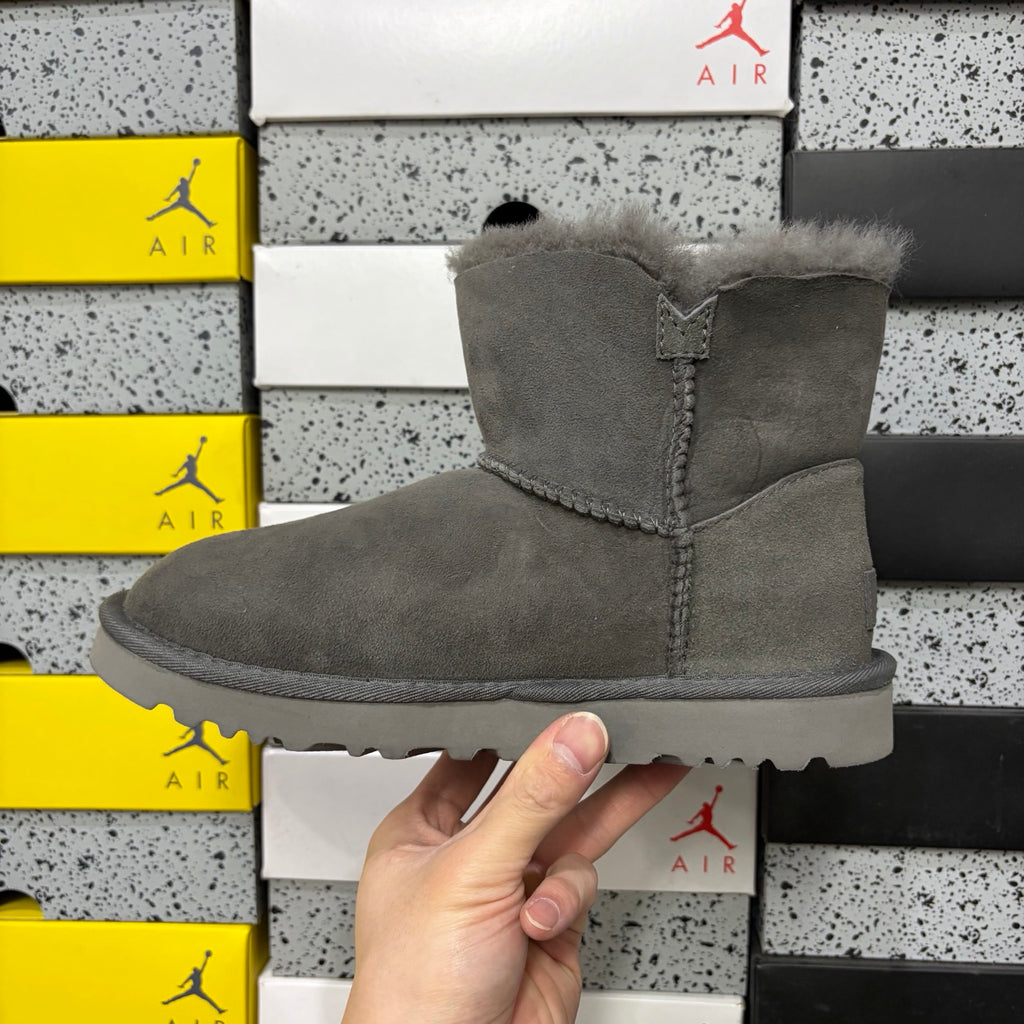 UGG Gray Button Winter Boots