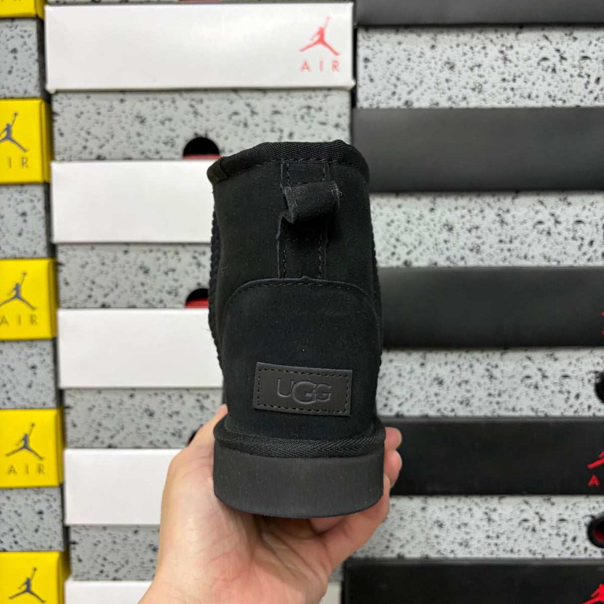 UGG Black Classic Mid-Calf Winter Boots